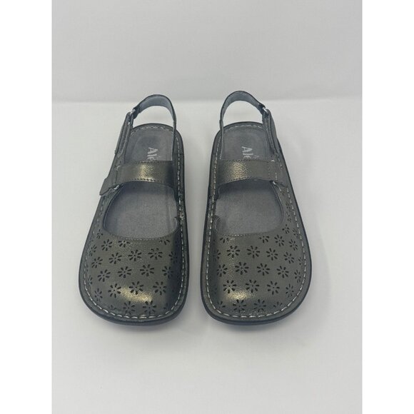 Alegria Jemma Woman's Shoes in Pewter Size 38 NEW IN BOX - Picture 4 of 8